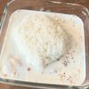 レンチンでご馳走♡絶品ミートドリアの工程1