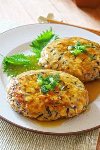 栄養満点!【大豆とひじきの和風ハンバーグ】腸活にも◎