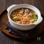 豚バラと白菜のゴマみそ麺