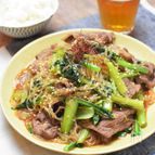 牛肉と小松菜のごちそうチャプチェ＊ボリューム感◎