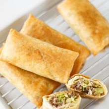 【キャベツ嫌いも食べた！】春キャベツとひき肉の春巻き
