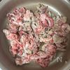【調理10分♡︎小松菜と豚肉のオイマヨ炒め】ご飯がすすむ!の工程2