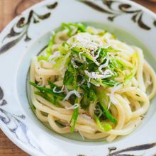 ねぎがとろ甘♡『ねぎとしらすのペペロンうどん』#節約