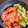 調味料3つ！大さじ3！長ねぎと鶏肉の照り煮の工程1