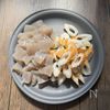 簡単&節約!【こんにゃくとちくわの甘辛炒め】の工程1