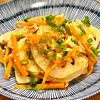 michuの作ってみた!投稿(『れんこんとにんじんの塩きんぴら』あっさり美味しい♬簡単!)