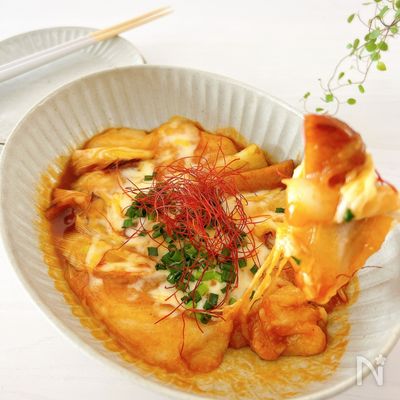 【チーズトッポキ】切り餅で簡単!!辛ウマ