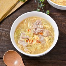 【白菜の酸辣湯】塩もみ白菜ですっぱ辛いやみつきスープ