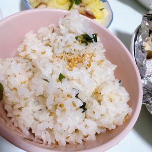 にらたまの作ってみた!投稿(懐かしワカメご飯。)