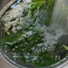 ほうれん草の海苔あえの工程2