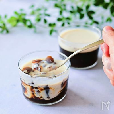 カルダモンで爽やかなコーヒーゼリー