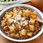 『大根で☆麻婆風』大根とろとろ♡丼もおいしい！