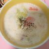 milkの作ってみた!投稿(レタスとウインナーのミルクスープ【5分で簡単!】)
