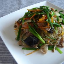 緑豆春雨で！塩チャプチェ。
