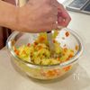 野菜嫌いの娘がおかわり！【ハッシュド人参】の工程3