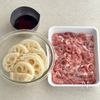 甘辛さっぱり♩豚肉とれんこんの甘酢炒めの工程1