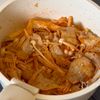ごちそう満腹スープ♩【豚キムチ春雨スープ】の工程3