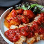 炊飯器で柔らか激うま！【じゃがいもとトマトチャーシュー】