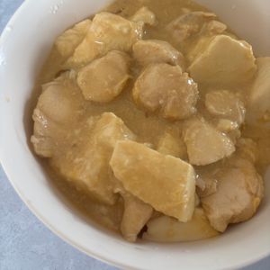 し☆の作ってみた!投稿(ほっこりおいしい♡鶏肉と豆腐の卵とじ)