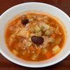 りんごの作ってみた!投稿(ミックスビーンズ&もち麦入り♪栄養満点「食べるスープ」)