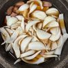 ウインナーで作る《野菜たっぷり♡厚揚げ煮浸し》の工程1