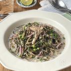 15分！濃厚＼海苔クリームのワンパン塩辛パスタ／