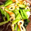 907069の作ってみた!投稿(ちくわと小松菜のつゆマヨ炒め【#作り置き #お弁当】)