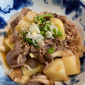 1265172の作ってみた!投稿(【じゃがいもと牛肉の煮っころがし】こってり甘辛！)