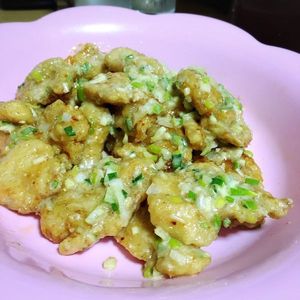 ねこねこ食堂の作ってみた!投稿(揚げないからお手軽♪鶏むね肉の長ネギ味噌マヨソース)