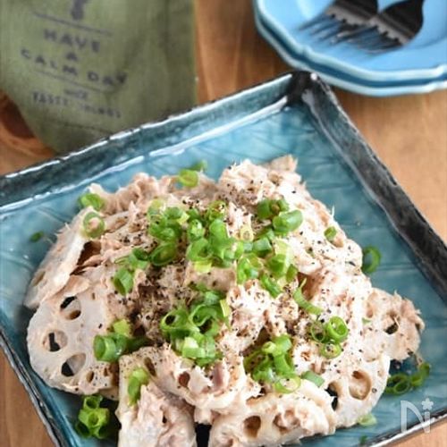 【ツナマヨを格上げ！】シャキシャキ無限レンコンサラダ