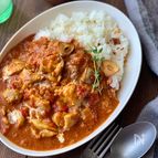 自宅で作れるカフェごはん☆バターチキンカレー