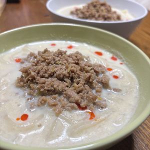 💚の作ってみた!投稿(【ごまみそ豆乳うどん】作り置き肉みそでパパッとランチ♪)