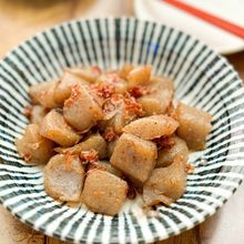 こんにゃくの甘辛おかか炒め