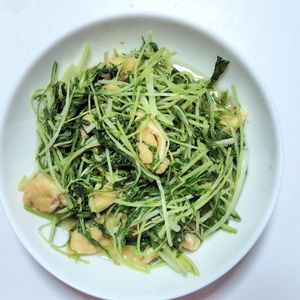 ふうかの作ってみた!投稿(5分でパパッと！甘辛きつねと水菜のさっと煮)