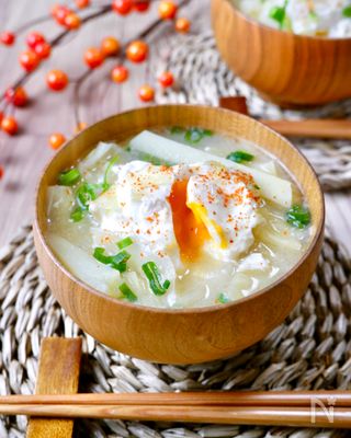幸せな味 具沢山野菜と落とし卵のお味噌汁 By Rinaty りなてぃ レシピサイト Nadia ナディア プロの料理家のおいしいレシピ
