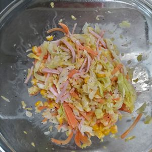 KUMIKOの作ってみた!投稿(春キャベツで作る♪もりもり食べたいコールスロー)