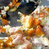 牛乳で簡単！かぼちゃのチキングラタンの工程2