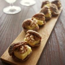 自分的大ヒット！いちじくのクルミと燻製バターサンド