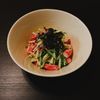 りんの作ってみた!投稿(ゴロっとカニカマと水菜の和風わさびマヨネーズ和え😘🍶)