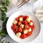 5分で簡単おつまみ＊トマトとチーズのうま塩ナムル
