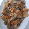マイケルの作ってみた!投稿(厚揚げこんにゃくごぼうの《こってり♡甘辛煮》)