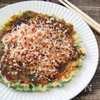 中華風もちもち豆腐ネギ焼き♪