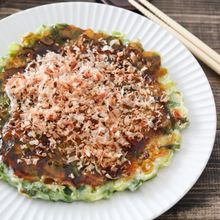 中華風もちもち豆腐ネギ焼き♪