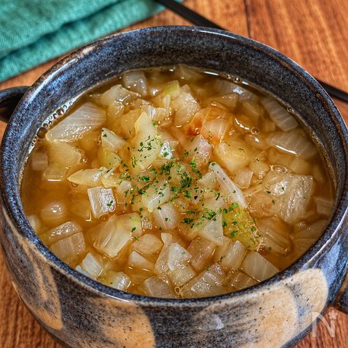 【和風香ばし玉ねぎスープ】自然な甘み♡食材ひとつ◎
