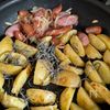 塩昆布で【和風ジャーマンポテト】今日のおつまみの工程3