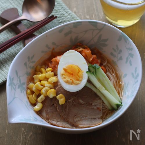 ♡ピリ辛韓国冷麺風そうめん