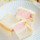 重ねるだけ秒でできる！『しましまサンド』
