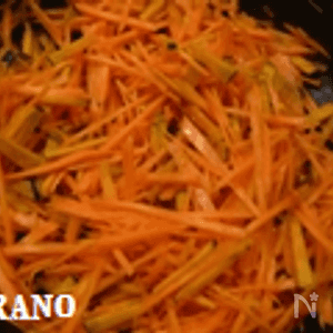 58kcal】にんじんとかぼちゃのビタミンきんぴら♪ | レシピサイトNadia