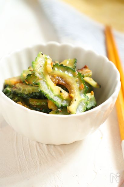 ごはんが進む！ゴーヤのピリ辛炒め