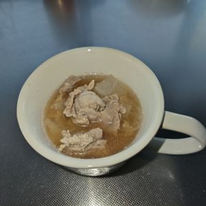 はるにゃんこの作ってみた!投稿(【豚こま大根のねぎ塩スープ】満足感がすごい!絶品スープ♪)